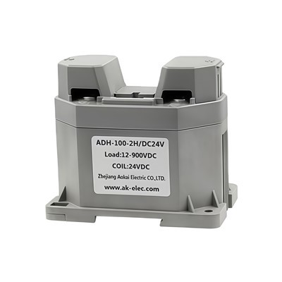 12V 100A 2NO Villamos mozdony kettős tekercses DC kontaktor relé